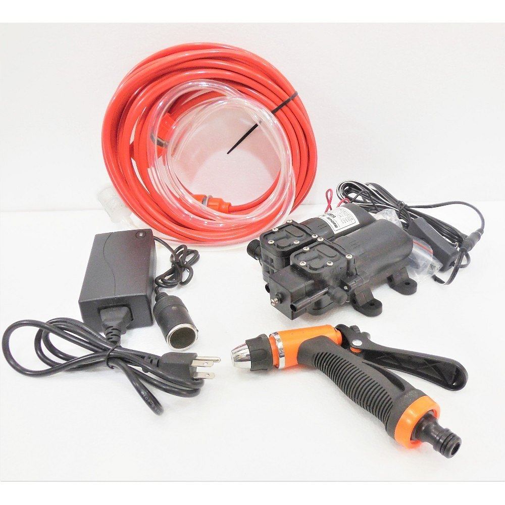 Hesham 12V 105PSI Portable High Pressure Spray and Car Electric Washer, Model Name/Number: 078