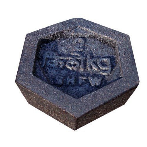 Hexagonal 2Kg Cast Iron Weights