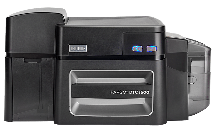 HID Fargo Plastic Id Pvc Card Printer, Capacity: 100, Model Number: 1500