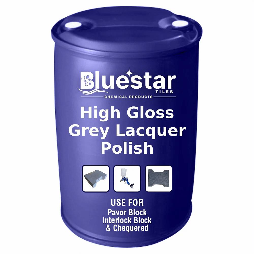 High Gloss Grey Lacquer Polish