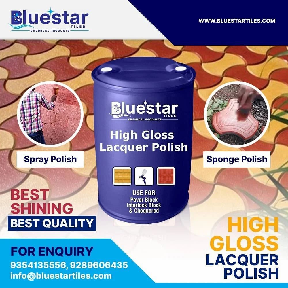 High Gloss Interlocking Tile Lacquer Polish