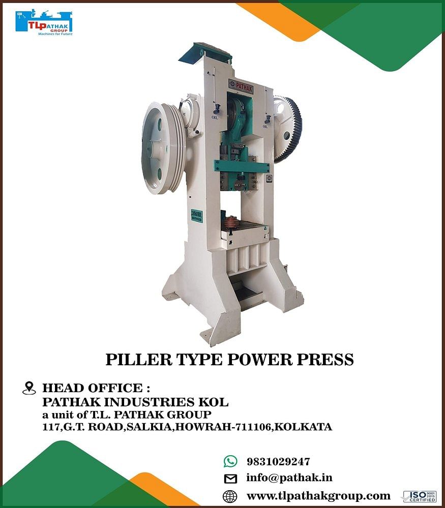 HIPAT Electric 100 Ton Piller Type Power Press