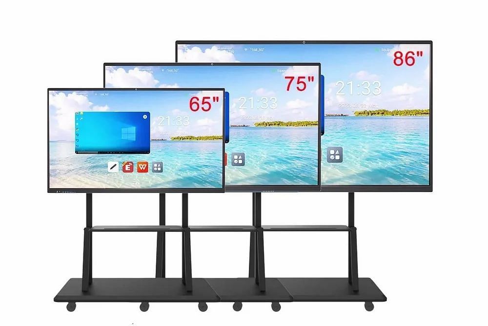 Holkoi Interactive Flat Panel, Size: 75 Inch, Power Consumption: <150 W