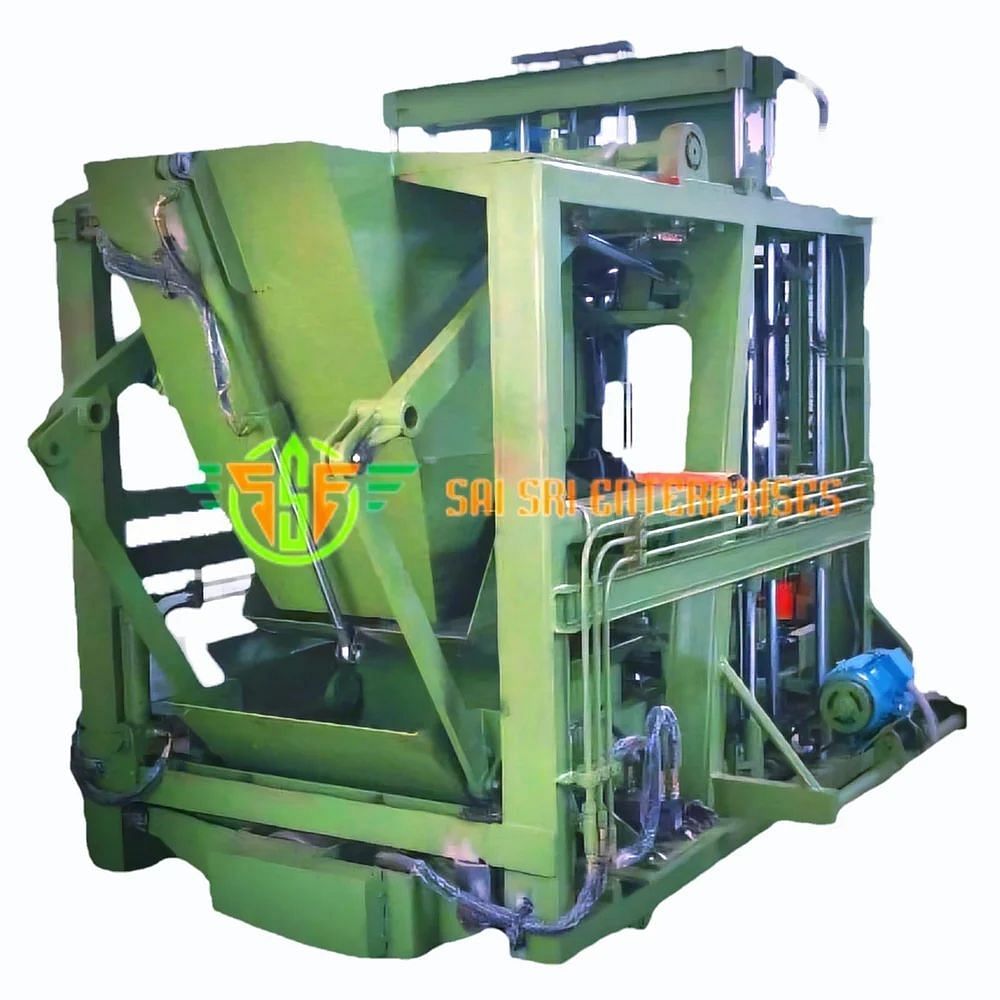 Hollow Concrete Block Making Machine, Automatic