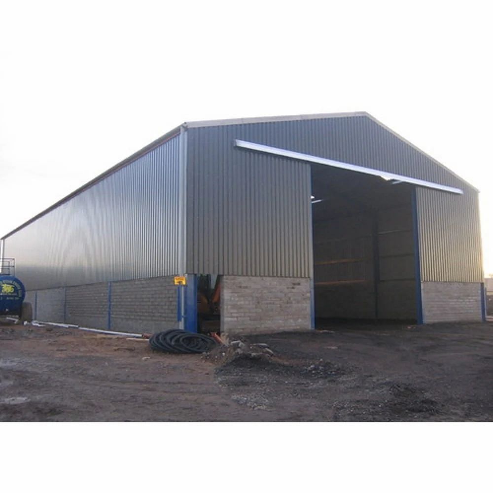 Hot Dip Galvanized or Painted MS Prefabricated Shed