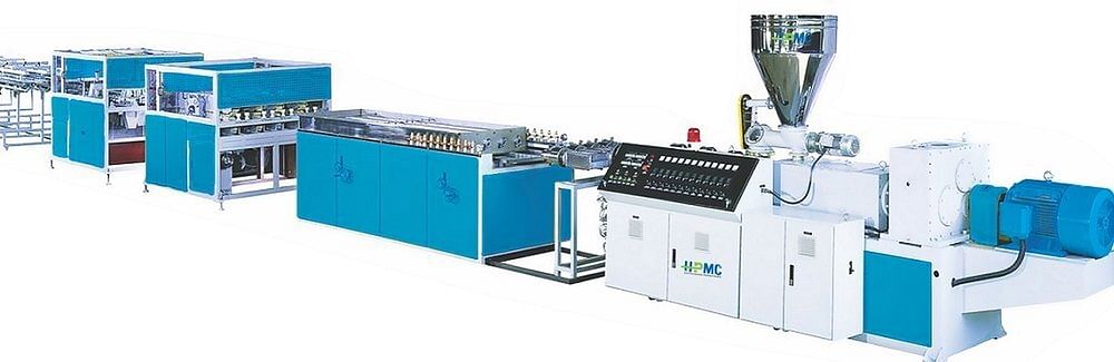 HPMC 150 KG/HR CPVC Pipe Production Line, 50