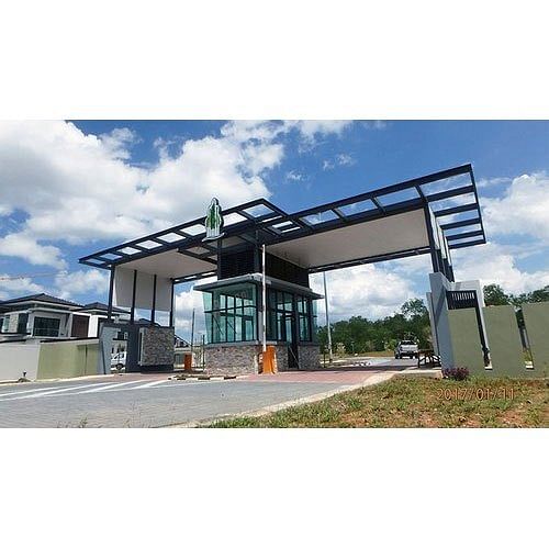 HR & CR MS PEB Entry Gate Canopy