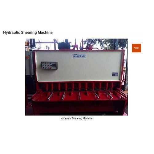 HSM 01 Hydraulic Shearing Machine, Automation Grade: Automatic