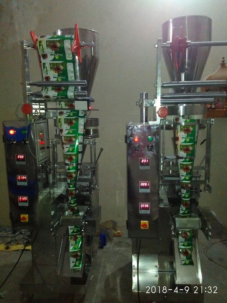 HT Single Phase Tea Packaging Form Fill Sealing Machine, Capacity: 2000-3000 pouch per hour