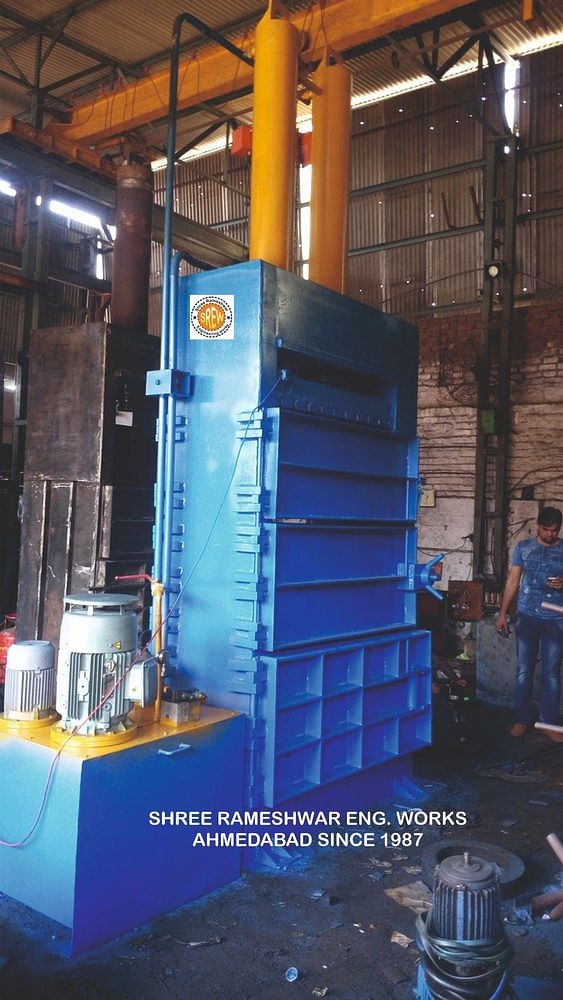 Hydraulic Baling Press for Cotton Waste