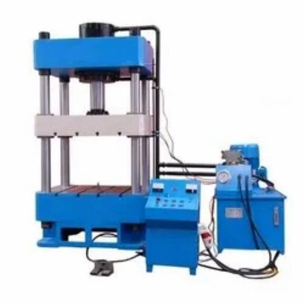 Hydraulic Press 4 Pillars Type 35 Tons Capacity, Capacity: >100 Ton