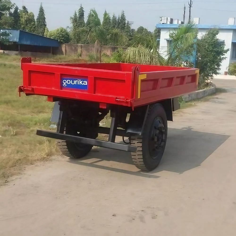 Hydraulic Tipping Trailer, Loading Capacity: 1 Ton, Model Name/Number: Gil