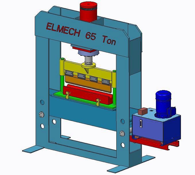 Hydraulic Workshop Press, Max Force Or Load: 0-30 ton