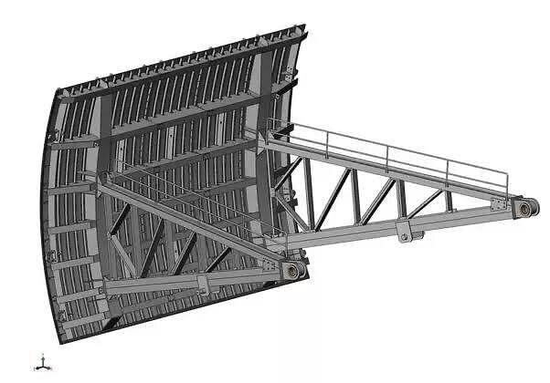 Hydro Power Radial Gate