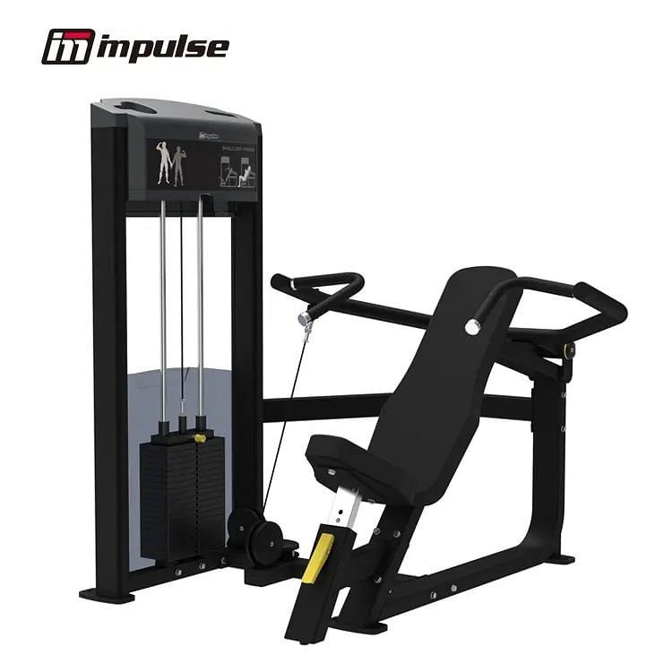 Impulse Fitness IF9312 SHOULDER PRESS, For Gym, Size: 1149*1456*1530mm