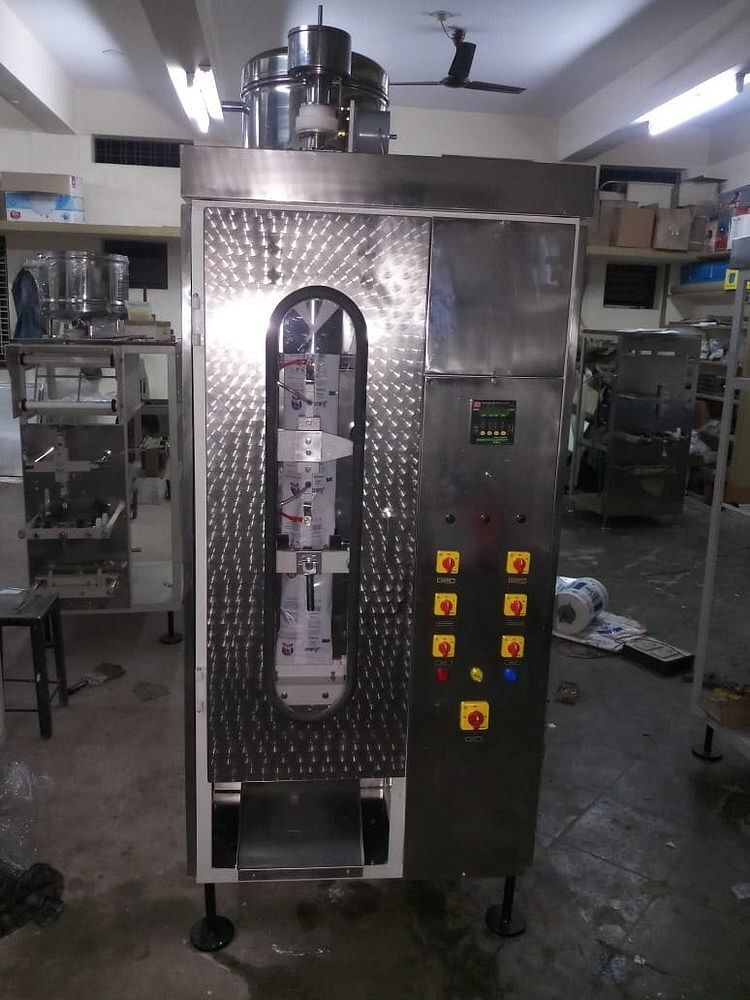 Impulse Tank Automatic Milk Pouch Packing Machine, For Liquid