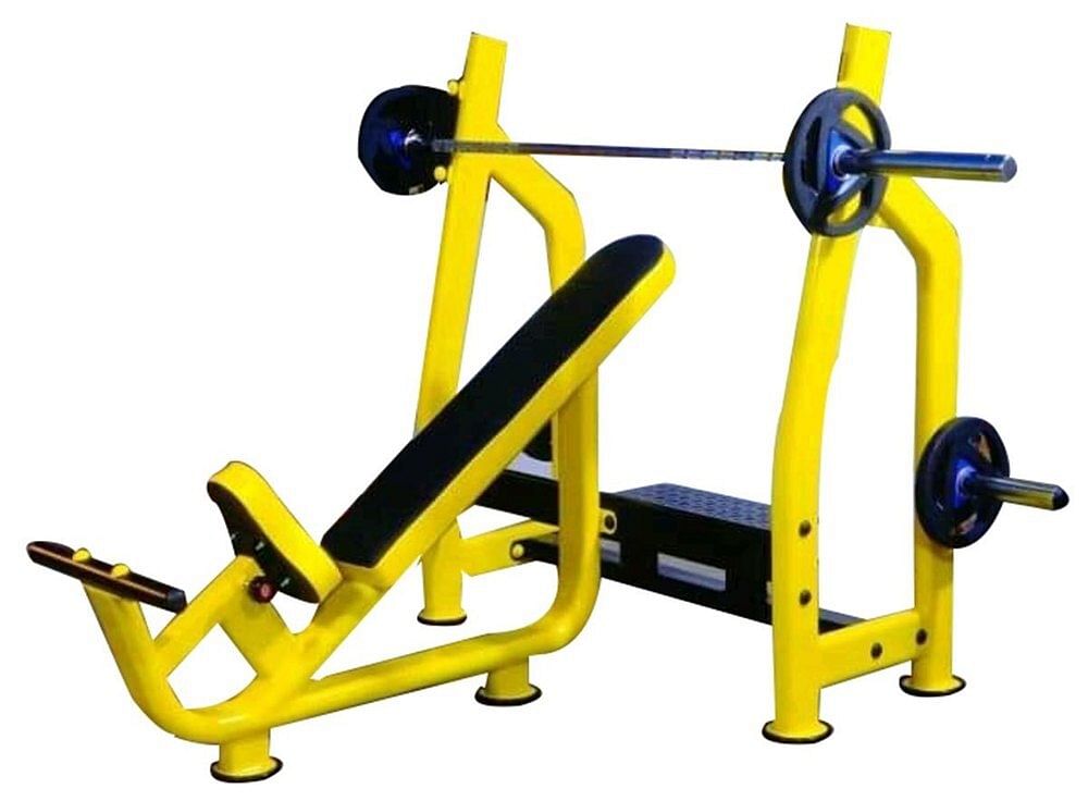 Incline Olympic Rod Bench, For Gym