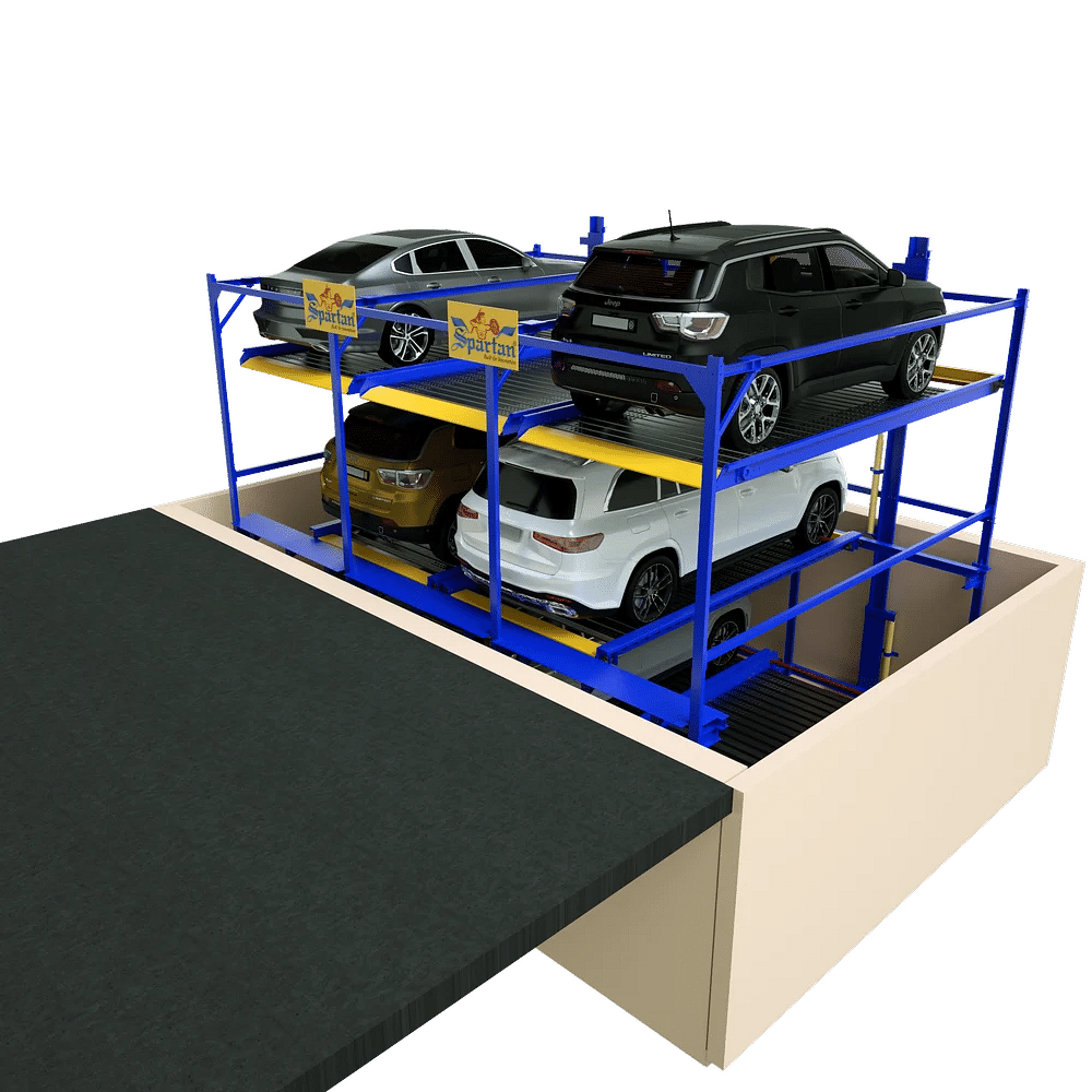 Independent - Electromechanical Puzzle Parking System, 8