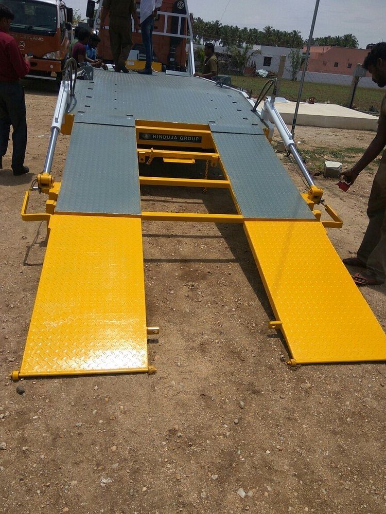 Indhu Hydraulic Ramp Type Recovery Attachment, Capacity: 50-200 Ton