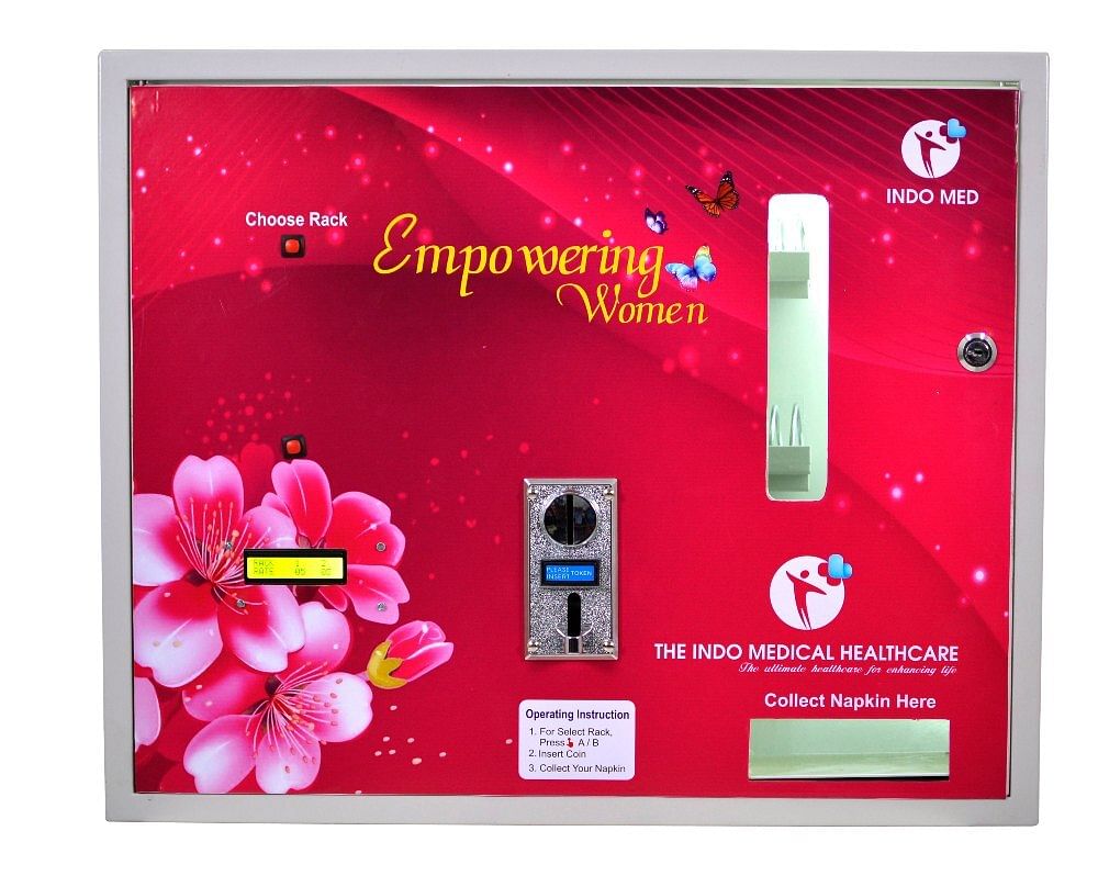 Indo Med Automatic Multi Coin Sanitary Napkin Vending Machine