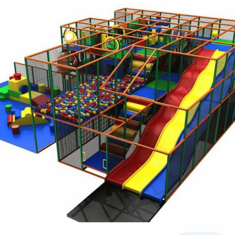 Indoor Soft Playground, Size: Costmized