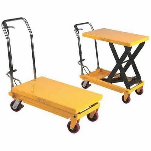 Industrial Crafts Hand Lift Table, Table Size: 700*450*35mm