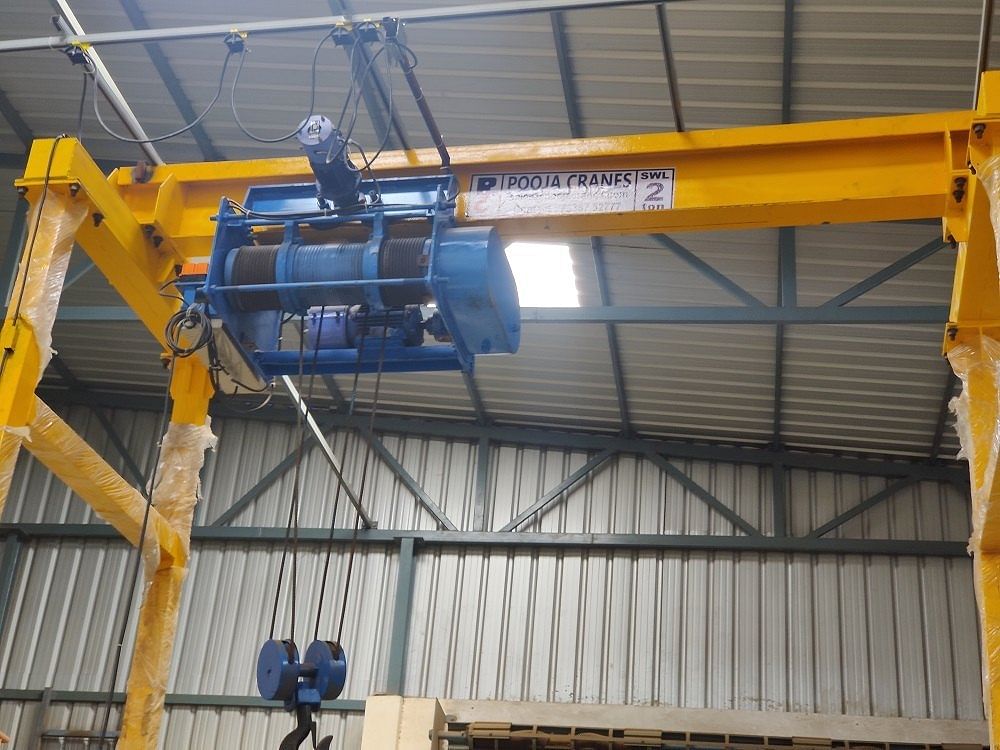 Industrial Cranes, Maximum Lifting Capacity: 1-10 Ton