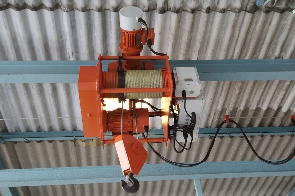 Industrial Electric Wire Rope Hoist, Capacity: 20 Ton