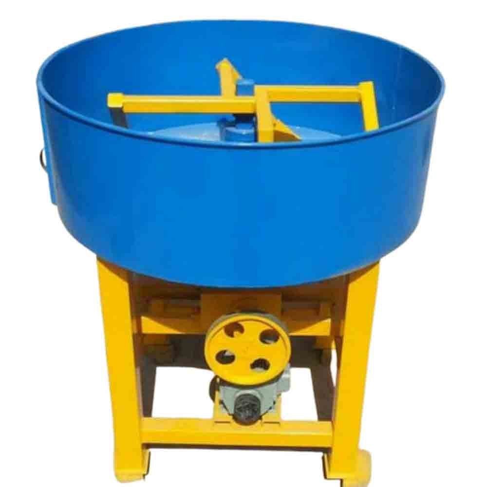 Industrial Pan Concrete Mixer, Capacity: 400 kg