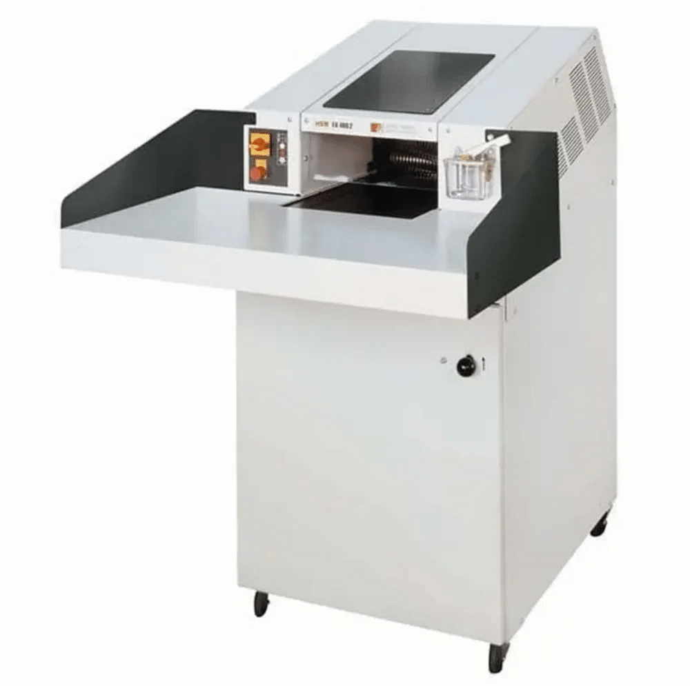 Industrial Paper Shredder, Strip Cut, Shredding Capacity: 4 Sheets