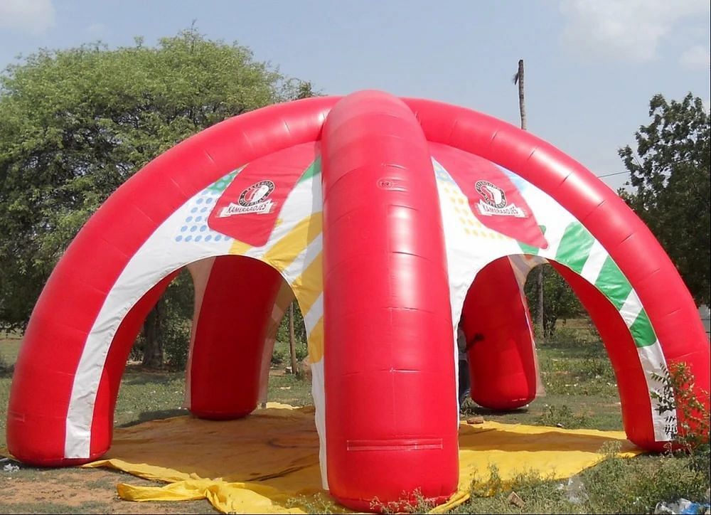 Inflatable Camping Tent, For During Rains