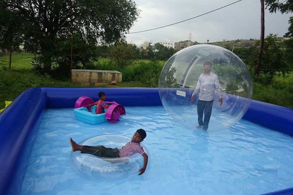 Inflatable Water Pool, Hotels/Resorts And Amusement Park