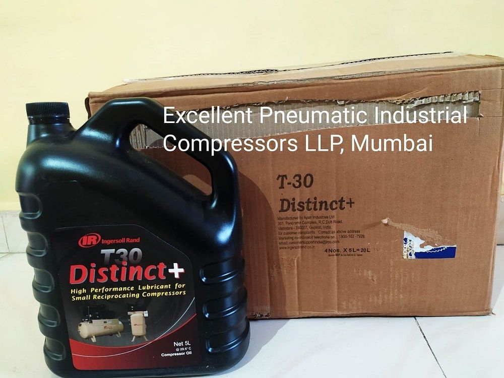 Ingersoll Rand T-30 Reciprocating oil, For Lubrication, Packaging Type: Can