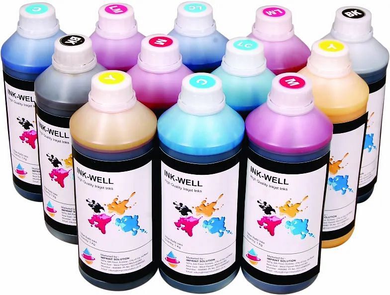 Ink-Well Pigment Ink For Epson, Packaging Type: Bottle