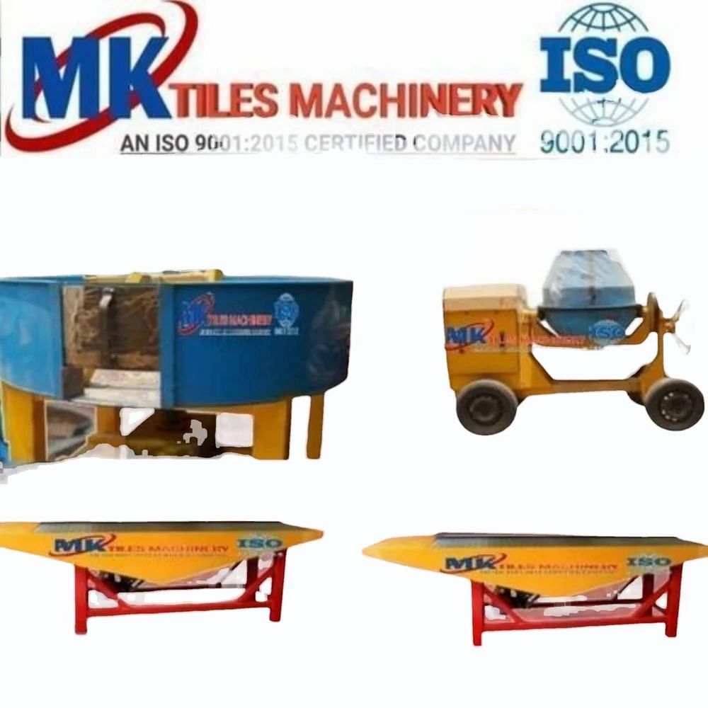 Interlocking Designer Tiles Machinery, Capacity: 1000-1500 Blocks Per Hour