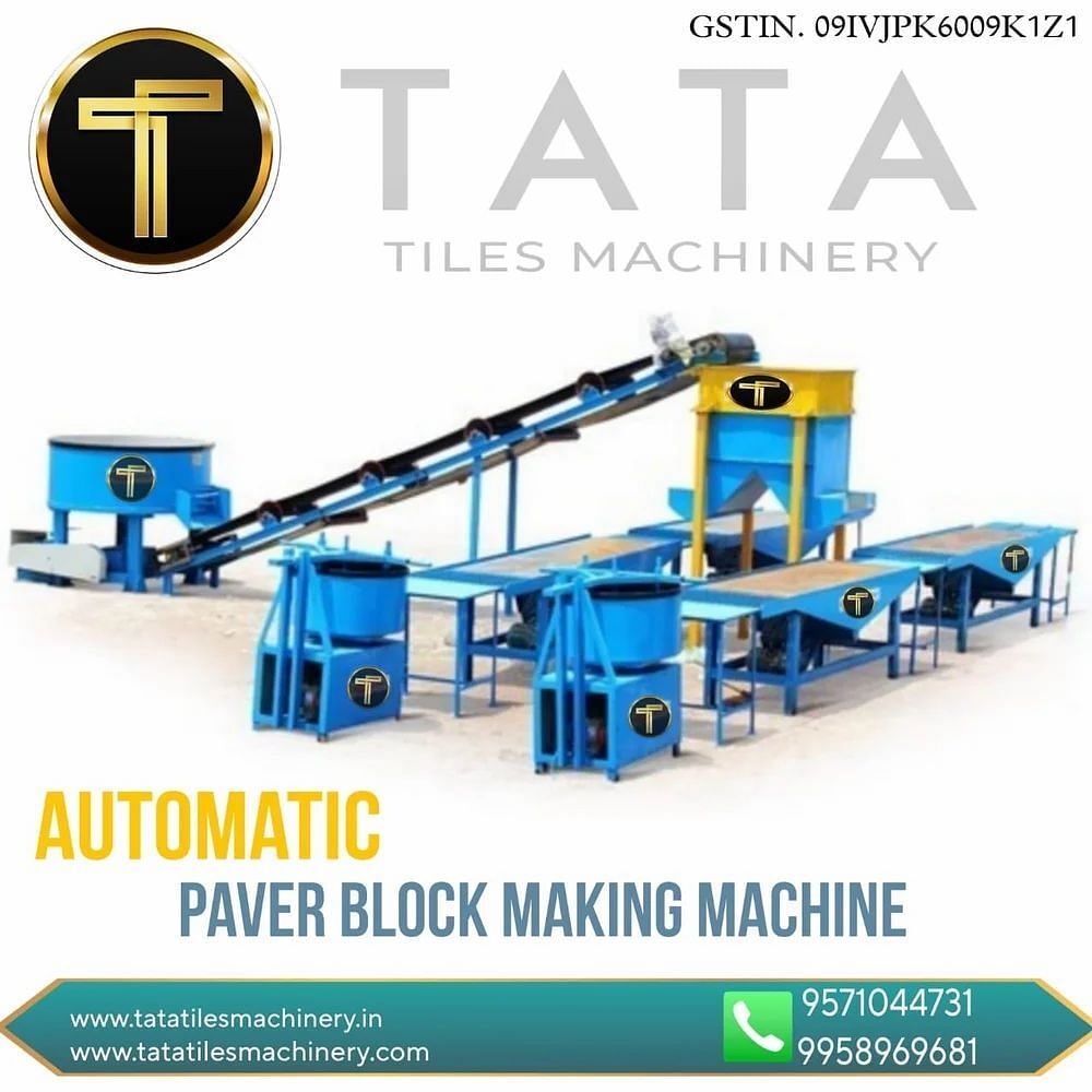 Interlocking Paver Block Making Machine