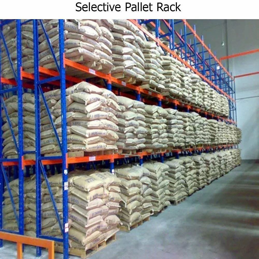 Iron Free Standing Unit Selective Pallet Rack, For Warehouse