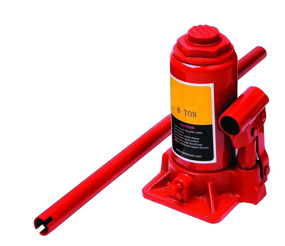 Iron Heavy Vehicle Integral Hydraulic Jacks, For Heavy Duty Vehicle Lifting, Capacity: 3-100 Ton