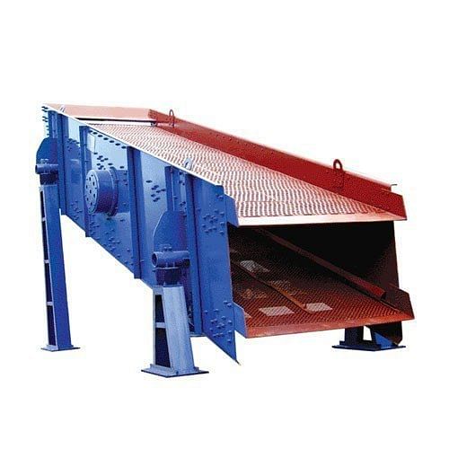 Iron Linear Vibratory Screener Machines, For Industrial, Capacity: 10 Tph