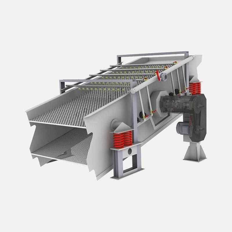 Iron Motorized Vibrating Screen