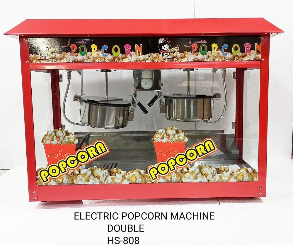 Iron Popcorn machine, 200.0 grams per batch