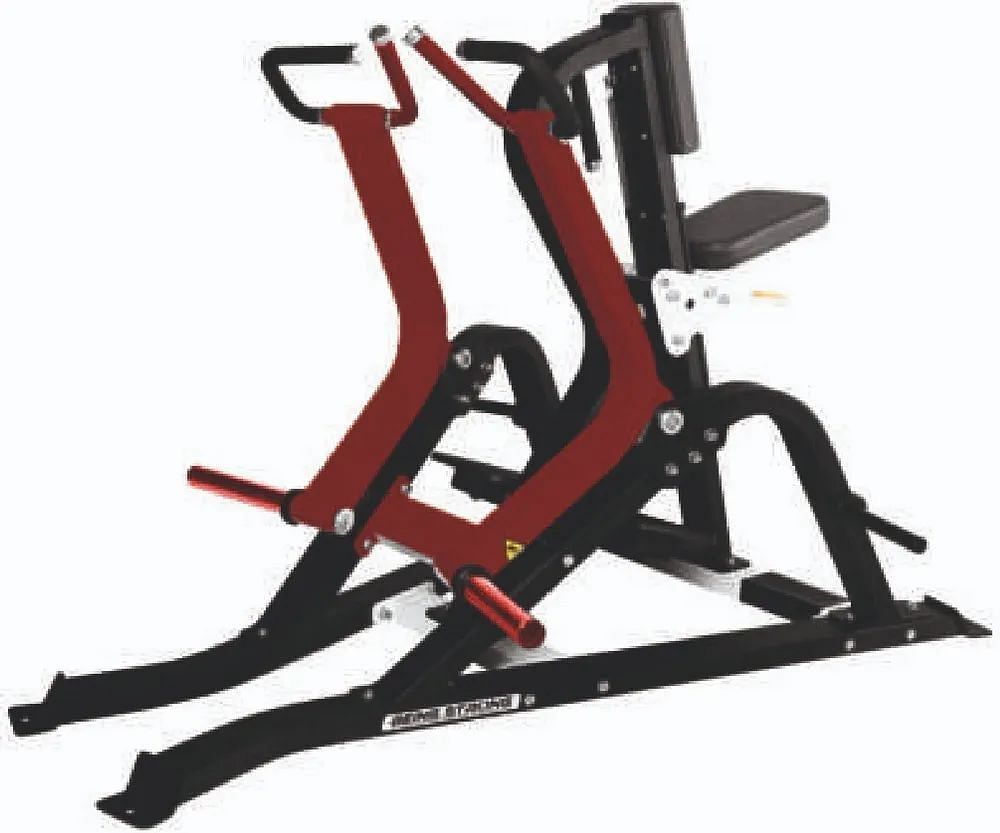 Iron Seated Mid Row Machine