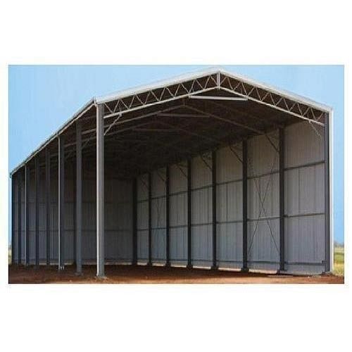 Iron Steel Shed Fabrication Service, Size/Dimensions: Variable