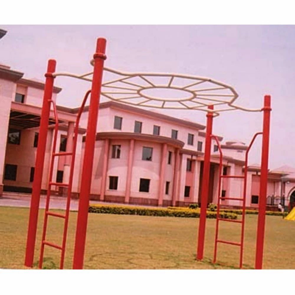 Iron Yellow,Red Circular Horizontal Climber, For Outdoor