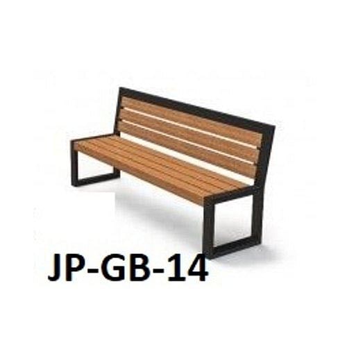 Iron,Wooden Modern JP-GB-14 Iron Garden Bench, With Back