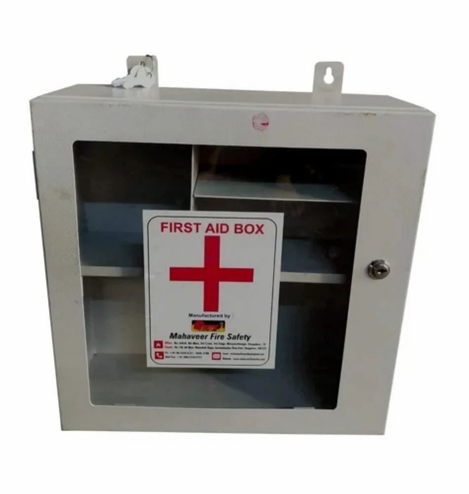 Ivory Metallic First Aid Box