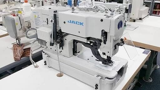 Jack Button Attaching Sewing Machine