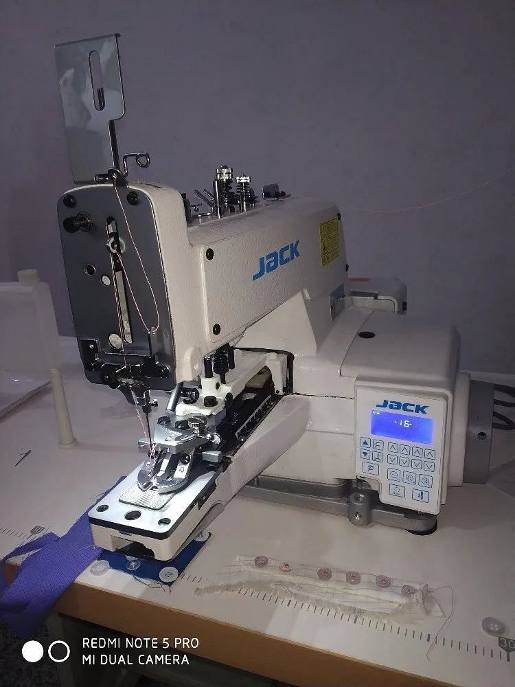 Jack Button Stiching Machine, DPx5,11-14, Automation Grade: Automatic