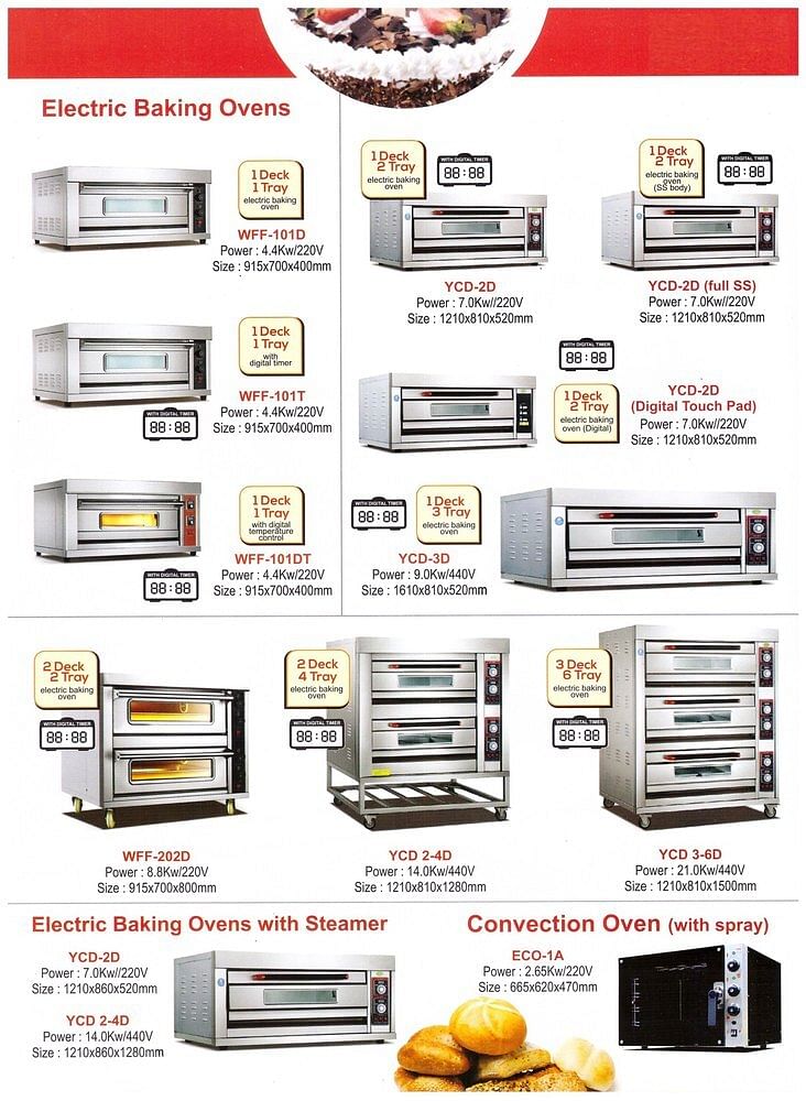 Javvad Electric Gas Baking Oven, Capacity: 1000-2000 kg