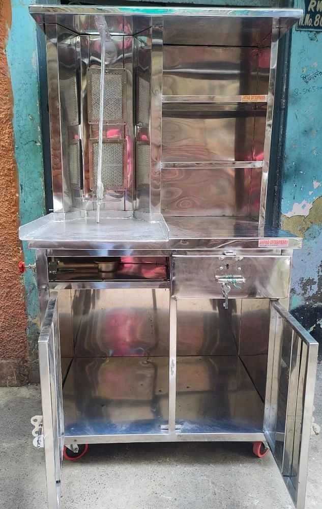 JAVVAD Shawarma Machine Gas Burner, Capacity: 5 To 20 Kg